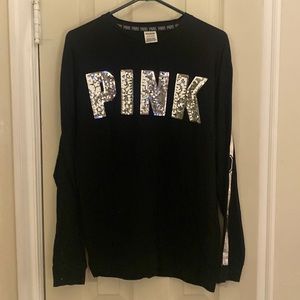 PINK brand, long sleeve t-shirt, small petite